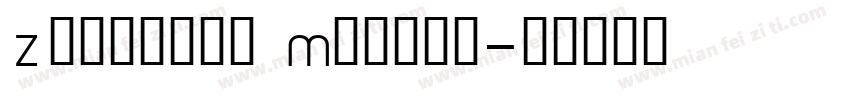 Ziggurat Medium字体转换